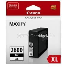 Canon PGI-1600XL Black High Yield Inkjet - Average 1,200 Pages - Original 