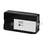 *Hewlett Packard CZ133A (711) Black Pigment High Yield Compatible Inkjet Cartridge