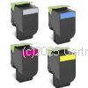 CartridgeMate Lexmark 80C8HK0 High Yield Value Pack (BCMY) 