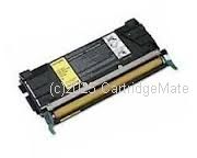 CartridgeMate Lexmark X746H1Y Yellow High Yield Compatible Cartridge - Average 7K    