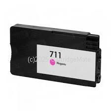 *Hewlett Packard CZ131A (711) Magenta Dye High Yield Compatible Inkjet Cartridge  