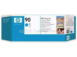 Hewlett Packard C5055A/No 90 Cyan Printhead & Cleaner 