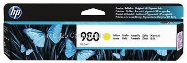 Hewlett Packard D8J09A (980) Yellow 