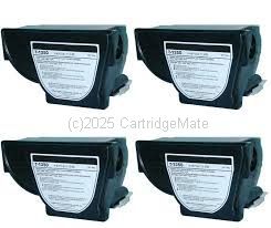 *Lanier 117-0224 Black New Compatible (4 PACK) Copier Toner Cartridge - 300gms each 