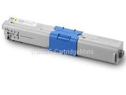 CartridgeMate Oki 44469725 Yellow New Compatible Toner Cartridge - Av 5,000 Pages 