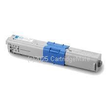 CartridgeMate Oki 44469727 Cyan New Compatible Toner Cartridge - Av 5,000 Pages  