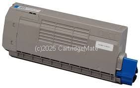 CartridgeMate Oki 44318611 (C710) Cyan New Compatible Cartridge- Average 11.5K  