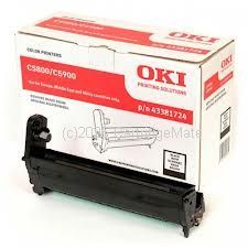 Oki 43381728 Black Image Drum  - Original