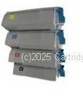 CartridgeMate Oki 43324428 (5800/5900) Value NEW Compatible Toner (4 Cartridges)