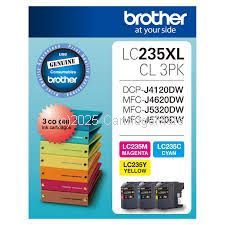Brother LC-235XLCL3PKS Triple Pack Extra Large - Original 