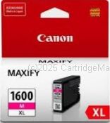 Canon PGI-1600XL Magenta High Yield Inkjet Cartridge - Average 900 Pages - Original 