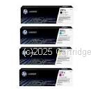 Hewlett Packard CF400X (201X) High Yield Value Pack (4) Cartridges - Original 