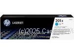 Hewlett Packard CF401X (201X) Cyan Toner Cartridge Average -2,300 Pages  