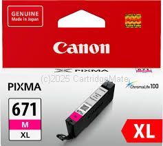 Canon CLI-671XLM Magenta Extra Large Inkjet - Original 