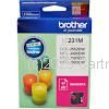 Brother LC-231MS Magenta Inkjet Cartridge - Original 