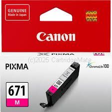 Canon CLI-671M Magenta Inkjet Cartridge - Original 