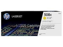 Hewlett Packard CF362X (508X) Yellow High Yield-Average-9,500 Pages    