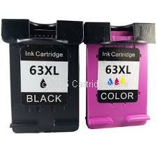 *Hewlett Packard F6U63AA + F6U64AA (63XL) High Yield TWIN Compatible