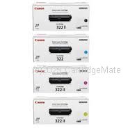 Canon Cart332 Value Pack High Yield Toner Cartridges (BCMY) - Original Product 