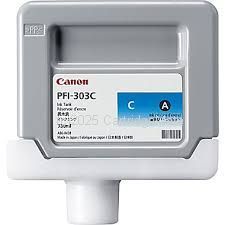 Canon PFI-303C Cyan Ink Tank-330ml -Original Product 