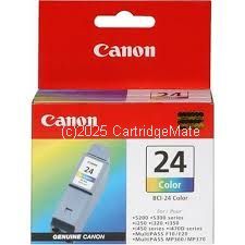 Canon BCI-24C Colour Inkjet Cartridge - Original Product