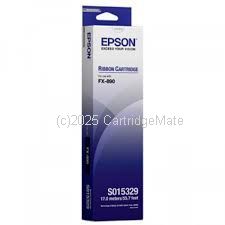 Epson S015329 Black Fabric Ribbon 