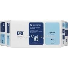 Hewlett Packard C5004 No 83 Light Cyan UV - Value Pack
