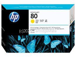 Hewlett Packard C4873A No 80 Yellow 