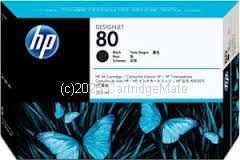 Hewlett Packard C4871A No 80 Black