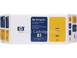 Hewlett Packard C4993A No 81 Yellow Value Pack