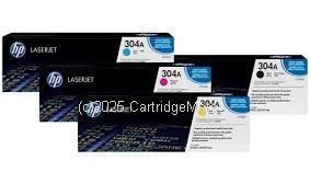 Hewlett Packard CC530 (304A) Value Pack (4) - Original Product