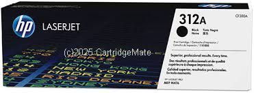 Hewlett Packard CF380A (312A) Black -2,200 Pages  