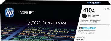 Hewlett Packard CF410A Black Toner Cartridge Average-2,300 Pages - Original  