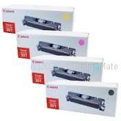 Canon Cart301 Value Pack (4) Black Cyan Magenta & Yellow - Original Product