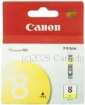 Canon CLI-8Y Yellow Tank-Average Yield 40 Pages - Original 