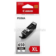 Canon PGI-650BKXL Extra Large Black Inkjet -Average 500 Pages