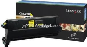 Lexmark C9202YH Yellow High Yield - Original