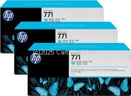 Hewlett Packard CR255A Light Cyan Inkjet (3 x775ml) Original 