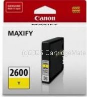 Canon PGI-1600Y Yellow Inkjet Cartridge - Average 300 Pages - Original