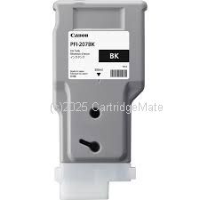 Canon PFI-207BK Black Ink Tank - 300ml- Original Product    