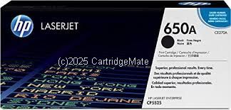 Hewlett Packard CE270A (650A) Black -  Original