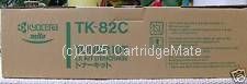 Kyocera TK-82C Cyan Toner Kit - Original 