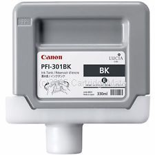 Canon PFI-301BK Black Pigment Ink Tank-330ml  -Original Product  