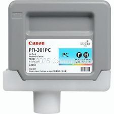 Canon PFI-301PC Photo Cyan Pigment Ink Tank-330ml  -Original Product  