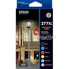 Epson T278892 (277XL) Value Pack (6) High Yield 