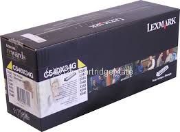 Lexmark C540X34G Yellow Developer Unit - Original 