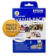 Epson T063190BP Value Pack Ink+ Paper