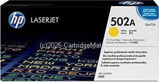 Hewlett Packard Q6472A (502) Yellow 