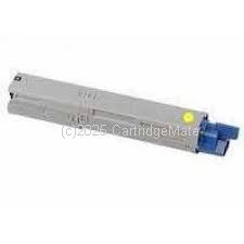 CartridgeMate Oki 43381909 Yellow New Compatible Toner Cartridge - 2K