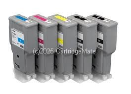 Canon PFI-207VP Value Pack (5) inkjet cartridge - 300ml - Original Product 